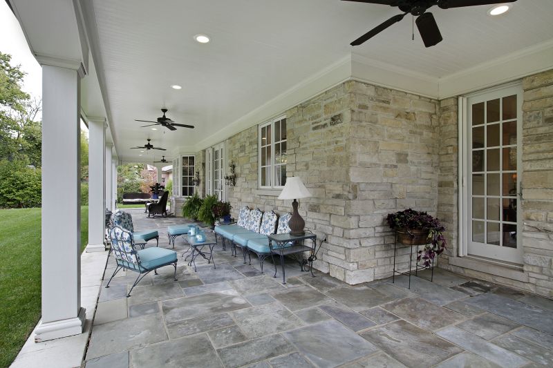 Stone Terrace Installation
